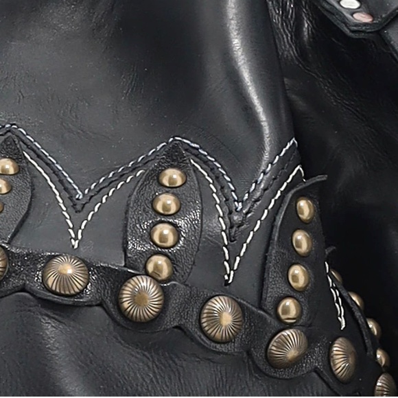 A.S.98  CASSIE bag brand new with tags and dust bag from Italy leather Harlow - Picture 4 of 11